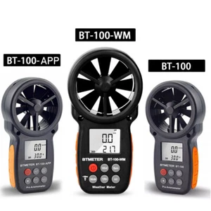 US BTMETER Wind Speed Meter Temperature Altitude Humidity Anemometer Barometer - Bild 1 von 18