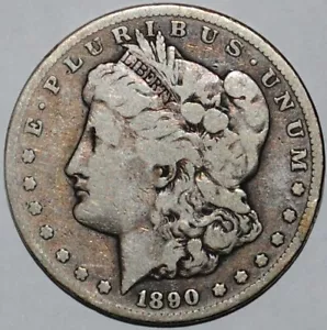 1890 CC US Morgan Dollar 1 $ - Bild 1 von 4