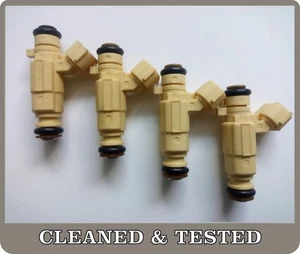 Injectors 35310-23600 9260930013 Kia Hyundai 2.0 2.7 set of 4 CLEANED&TESTED - Foto 1 di 4