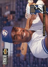 1994 Collector's Choice Toronto Blue Jays Baseball Card #4 Carlos Delgado