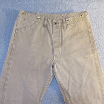 Ralph Lauren Double RL Pants 34x30 Mens Waist Overalls Straight Leg Actual 34x29 - Image 1 of 4
