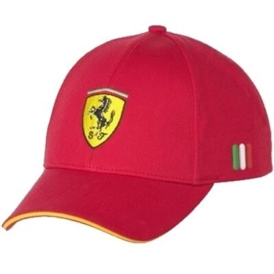 Kid's Kimi Raikkonen Ferrari Baseball Cap: Kimi Ferrari Cap sized for Children - Image 1 of 2
