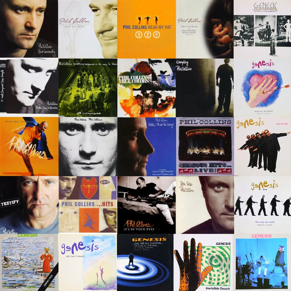 Music Musik Cd Album Maxi Das Beste Phil Colins Genesis Peter Gabriel Auswahl - Bild 1 von 1