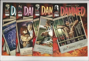 Damned Mike Zeck Grant Image Miniseries Complete Set 1 2 3 4 9.0 NM Series - Picture 1 of 9