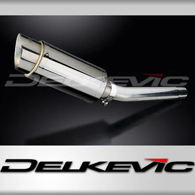 Suzuki GSX-R1000 2005-2006 Slip On 8" Round Stainless Exhaust Muffler Kit - Image 1 of 4