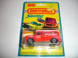 1976 Lesney Matchbox Superfast No. 69 Red Wells Fargo Armoured Car Bank Truck - Picture 1 of 5