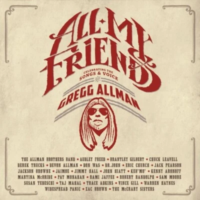 All My Friends: Gregg Allman *SEALED* Red/White/Blue Colored Vinyl 4 LP - Image 1 of 2