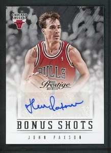 2013-14 JOHN PAXSON AUTO PANINI PRESTIGE BONUS SHOTS AUTOGRAPHS - Picture 1 of 2