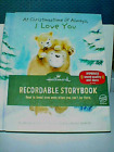 HALLMARK ~At Christmastime & Always I LOVE YOU~ Recordable Storybook 'Bears' NEW