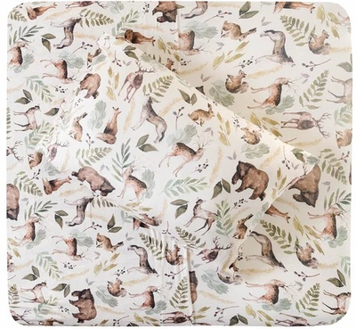 Pobi Baby - Premium Twin Fitted Sheet, Flat Sheet with Pillow case - Ultra-So... - Image 1 of 4