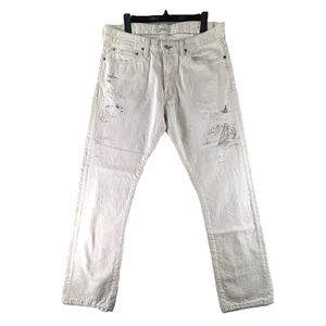Polo Ralph Lauren Herrenjeans Größe 33 x 30 Varick Slim Straight Button Fly Artist - Bild 1 von 15