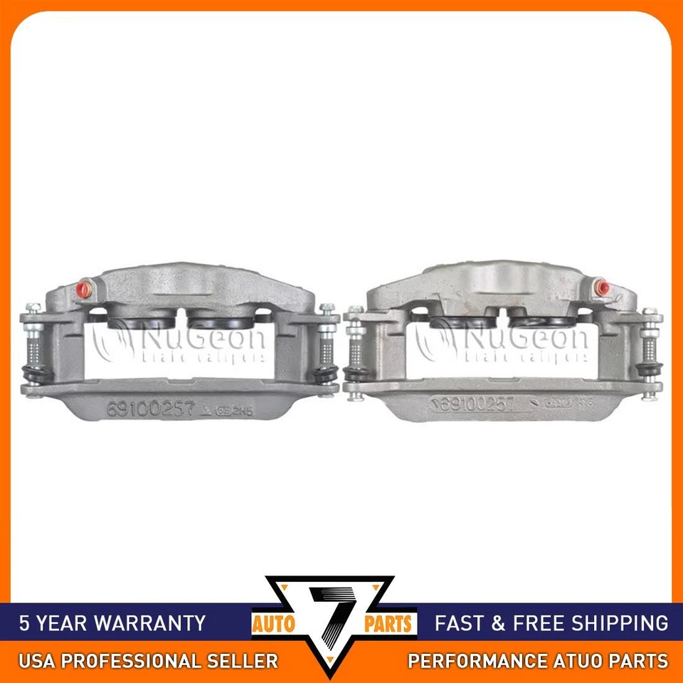 Передний левый и правый суппорт дискового тормоза для 1972 1973 1974 Ford F-350 3,9 л - Изображение 1 из 4