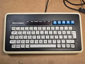 Burroughs Vintage Keyboard Model TP119 RARE (W/ Micro Switch Inside) Untested - Picture 1 of 13
