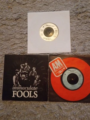 Immaculate Fools -  Immaculate Fools , Save It & Hearts OF Fortune  7" Singles  - Image 1 of 4