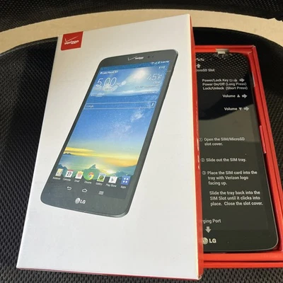 LG G Pad VK810 16GB, Wi-Fi + 4G (Verizon), 8.3in - Black - Image 1 of 4