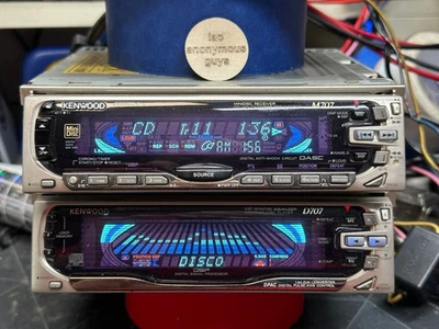 Receptor MD KENWOOD # M707 D707 JDM + CD DSP ecualizador gráfico vintage de la vieja escuela #02 Foto 1 de 4