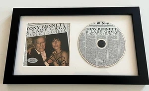Lady Gaga Signed Autographed Framed Cheek To Cheek CD Display BAS Certified - Picture 1 of 2