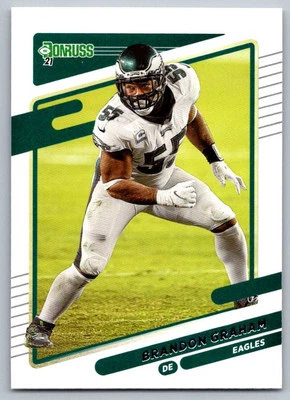 2021 Donruss Brandon Graham Philadelphia Eagles #114 - Image 1 of 2
