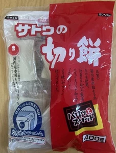 Sato Brand Kiri Mochi (geschnittener Mochi) Japanischer Reiskuchen 400g - Bild 1 von 2