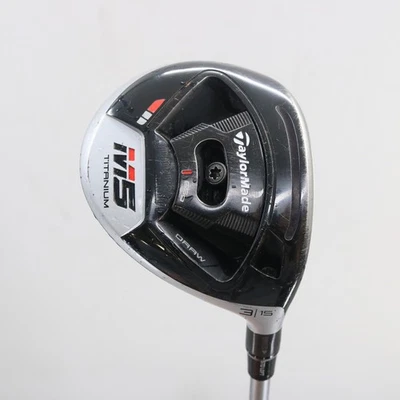 TaylorMade M5 Fairway 3 Wood 15 Degrees Graphite Orange Tensei Stiff RH S-155690 - Image 1 of 4