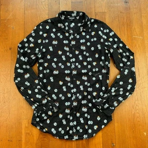 Camisa Just Cavalli Black Dice negra a lunares talla 48 (pequeña) - Imagen 1 de 3