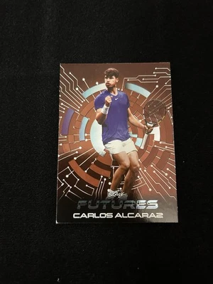 2024 Leaf Futures - Future Foil Carlos Alcaraz #FF-5 Bronce Foto 1 de 2