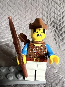Lego Dark Forestman Minifigur 2 mit Bogenköcher cas286 • KEINE BLAUE FAHNE - Bild 1 von 9