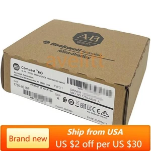 Módulo de entrada de E/S CompactLogix 16 Pt 24VDC sellado de fábrica AB 1769-IQ16F SER A - Imagen 1 de 8