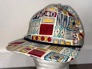 Brixton Manufacturing Co. Polyester Mid Century  Snapback Hat Brixton Rope Brim - Picture 1 of 9