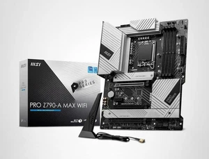 MSI PRO Z790-A MAX WIFI LGA 1700 Intel ATX Motherboard SATA 6G | DDR5 | PCIe 5.0 - Picture 1 of 11