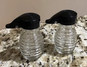 Agitatore sale e pepe alveare antiumidità nero con cerniera - Foto 1 di 2