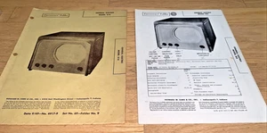 1949 PhOTOFACT Folder - GENERAL ELECTRIC MODEL 814 Television - Picture 1 of 7