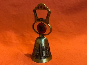 NEW ALBANIA BELL & BOTTLE OPENER KRUJA TIRANA BERATI GJIROKASTRA 10 CM - Picture 1 of 9