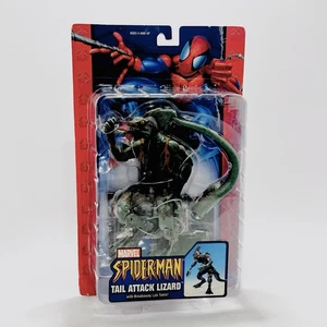 Spiderman Tail Attack Lizard Marvel Action Figure Toy New & Sealed - Picture 1 of 3