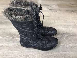 Columbia Boots Womens Size 10 Minx Mid Snow Black Waterproof Mid Calf BL3825-010 - Picture 1 of 11