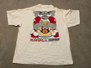 Camiseta De Colección 1992 Alabama Fútbol Iron Bowl Acción de Gracias Talla XXL Castaño Rojizo De Colección - Imagen 1 de 8