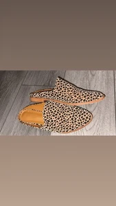 Zapatos elegantes Let’s See Style talla 8 para mujer sin cordones con estampado animal usados en excelente estado - Imagen 1 de 6