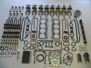 Deluxe Engine Rebuild Kit 64 Oldsmobile 394 4bbl carb, Starfire 10.5 to 1