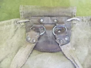 MOCHILA MOCHILA DE LONA GEBRIGSJAGER MOUNTAIN UNITS ALEMANA ORIGINAL SEGUNDA GUERRA MUNDIAL - Imagen 1 de 9