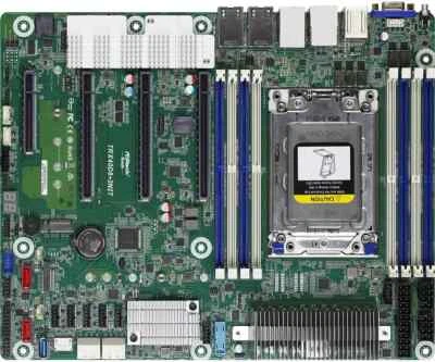 ASrock TRX40 TRX40D8-2N2T Motherboard Supports AMD Ryzen Threadripper TR4+ CPU - Image 1 of 4