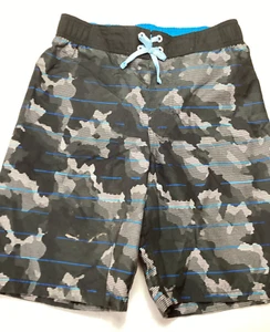 Gerry Youth Boy's Swim Short UPF 50+ Swim Trunks, Camo, Size: L 14/16 - Picture 1 of 7