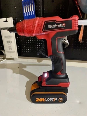 ADATTATORE BATTERIA WORX POWER SHARE A UTENSILI EINHELL 18V POWER X CHANGE - Immagine 1 di 4