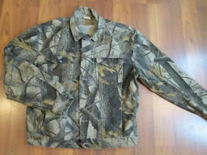 Chaqueta Wrangler De Colección Para Hombre L Realtree Camuflada Denim Camionero Equipo Exterior - Imagen 1 de 9