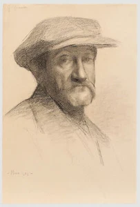 G. Querville - 1939 Graphite Drawing, The Frenchman - Picture 1 of 5