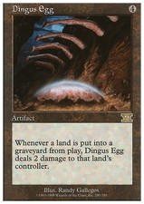 Magic the Gathering MTG Dingus Egg (280) Sixth Edition   NM
