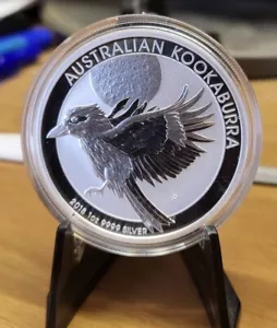 2018 AUSTRALIA: 1 dollaro "KOOKABURRA" argento silver 1 oncia 999 UNC - Foto 1 di 2