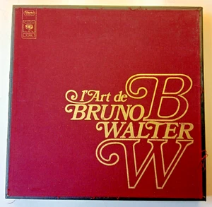 L'Art de Bruno Walter CBS S77603 7 disc box set LP - Picture 1 of 16