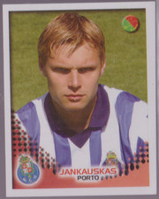 2002-03 Panini Futebol Portugal Stickers #262 Edgaras Jankauskas (FC Porto)