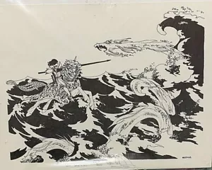 Alicia Austin Sea Serpent LE Signed 65/200 Art Print - Picture 1 of 7