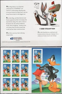 SC# 3306 - 33¢ 1999 Daffy Duck Self-Adhesive Souvenir Sheet of 10 - Imagen 1 de 1